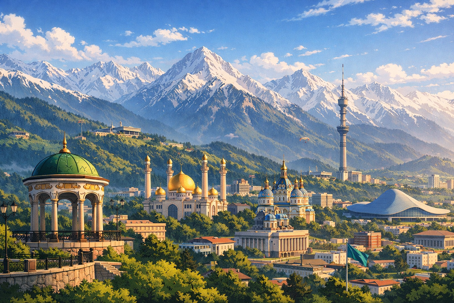 АЛМАТЫ, ГОРЫ