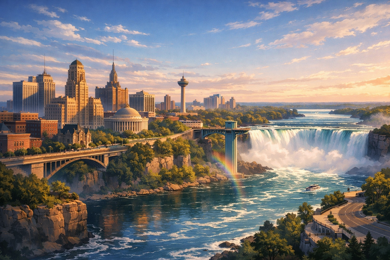 BUFFALO AND NIAGARA FALLS