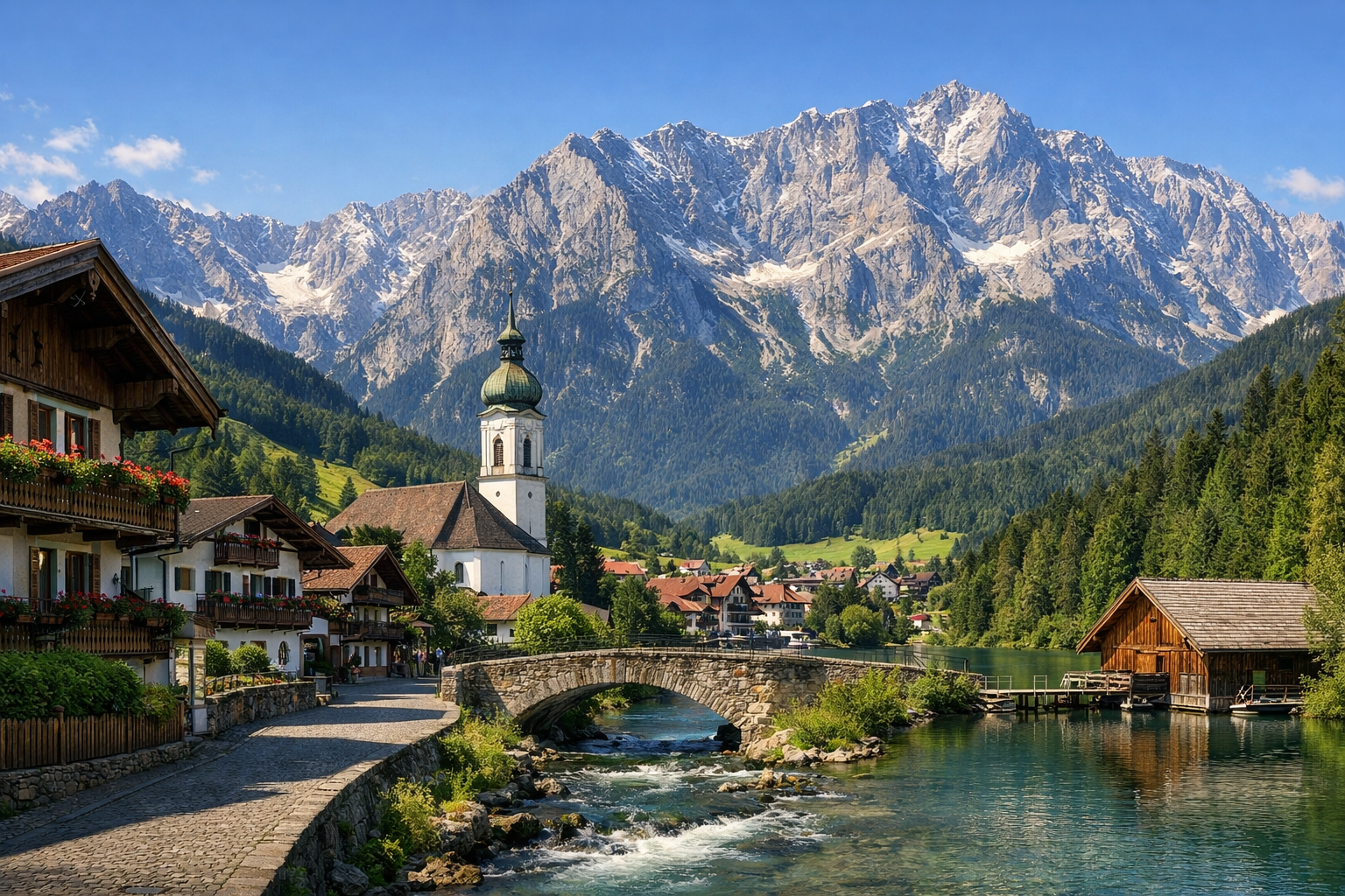 Bavarian Alps: Garmisch-Partenkirchen and Zugspitze
