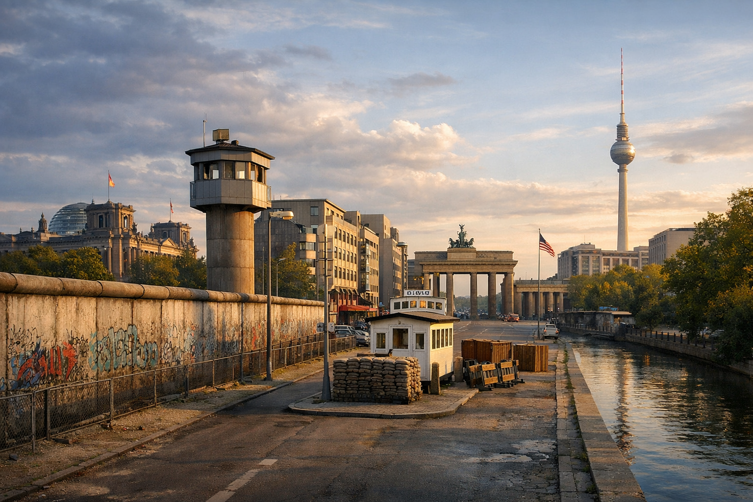 BERLIN - Berlin Wall, Cold War history, and Checkpoint Charlie