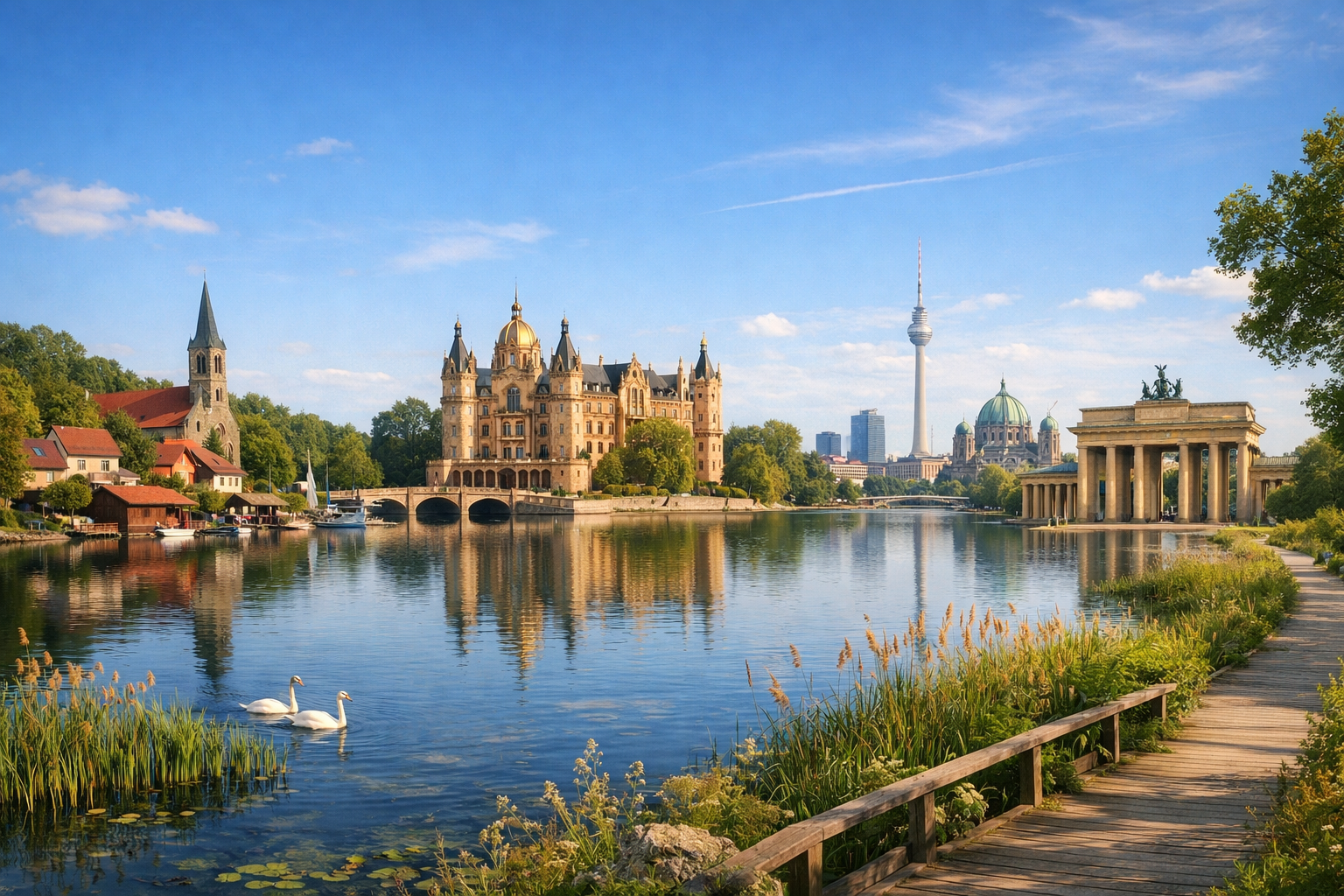 BRANDENBURG - Lake tour around Berlin