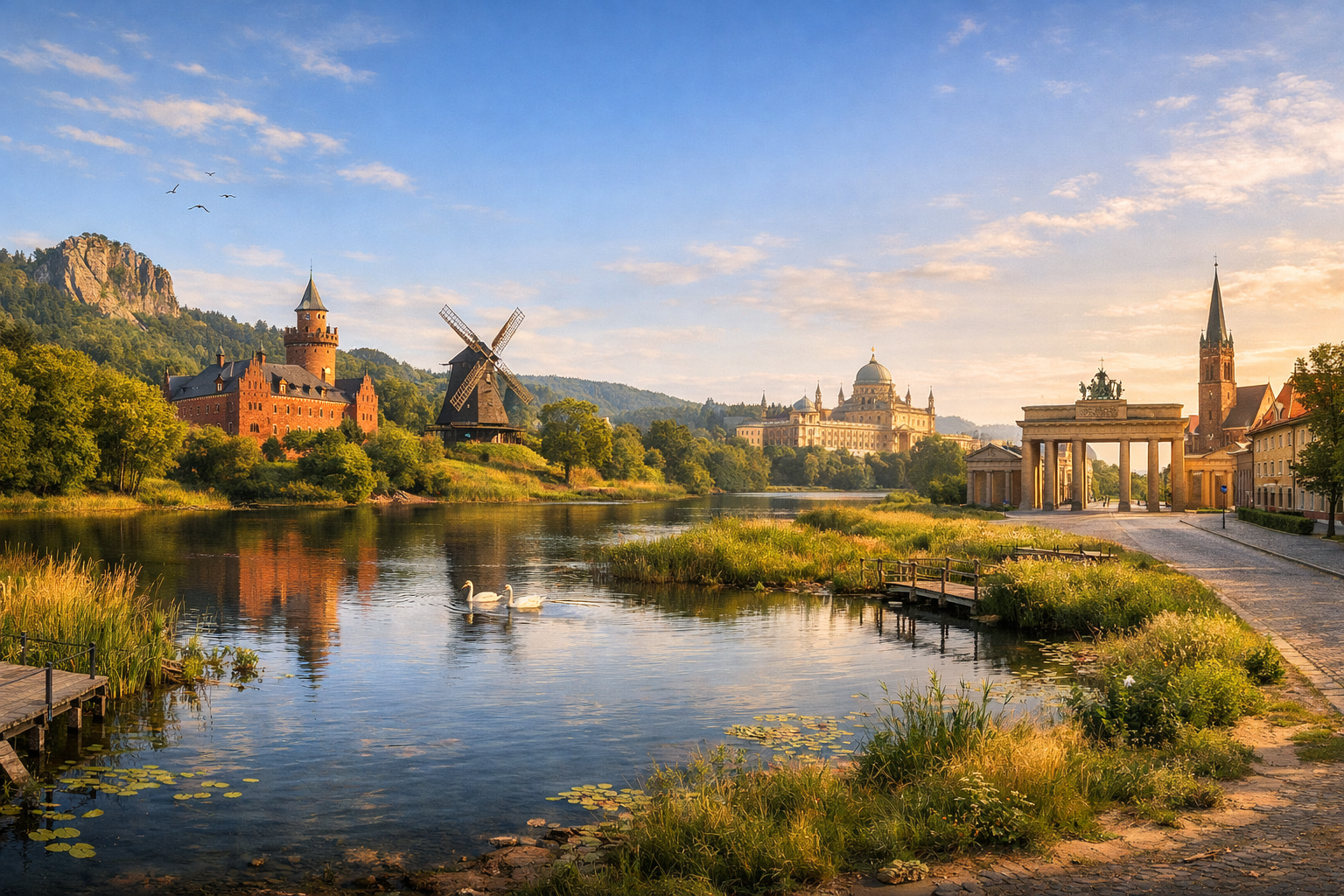 BRANDENBURG - Nature tour through the national parks of Brandenburg