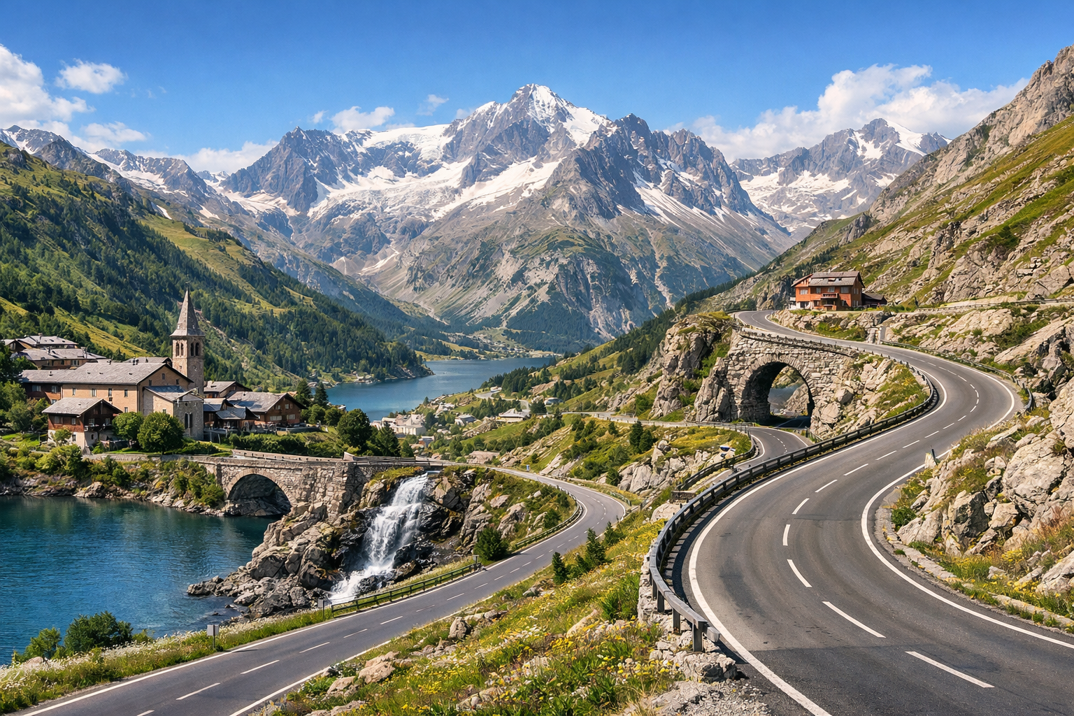 France and the Alpine Rings. Gr5 through Vanoise National Park. Season (July-September)