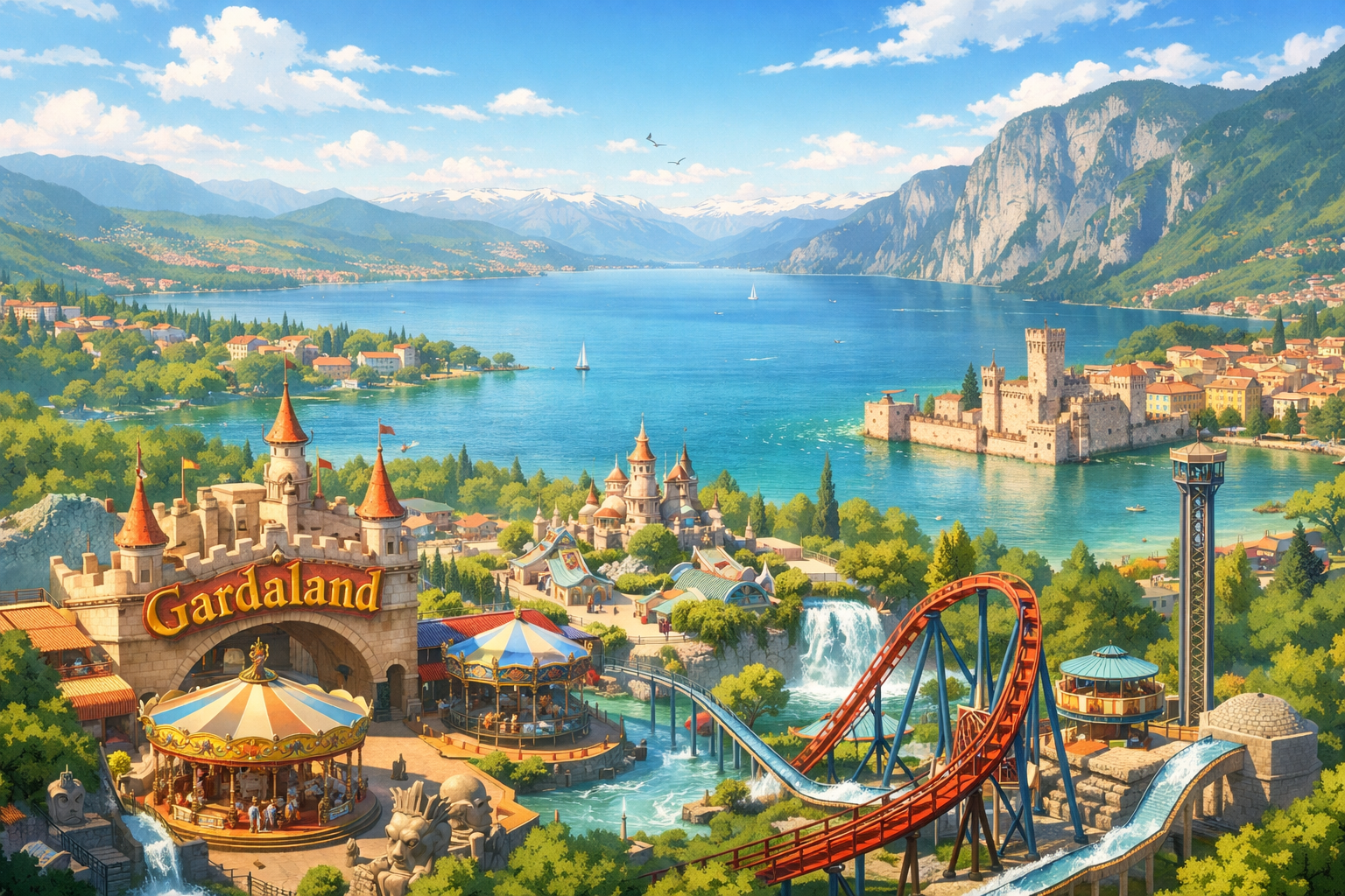 GARDALAND + LAKE GARDA