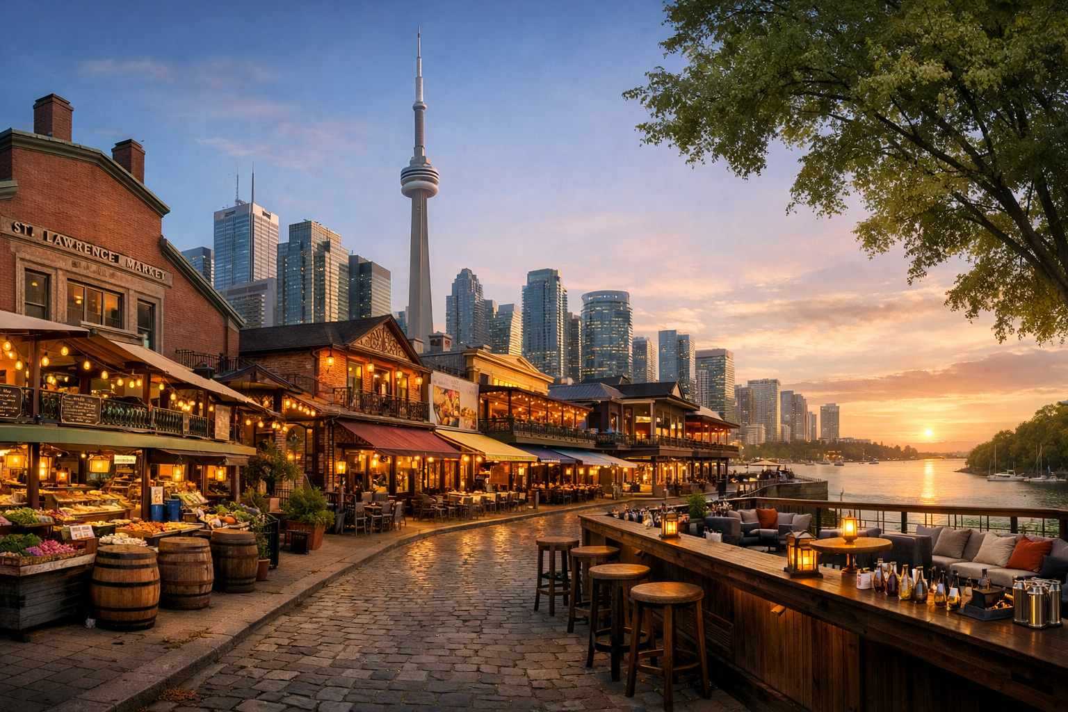 Gastronomic Toronto - markets - cuisines of the world - bars