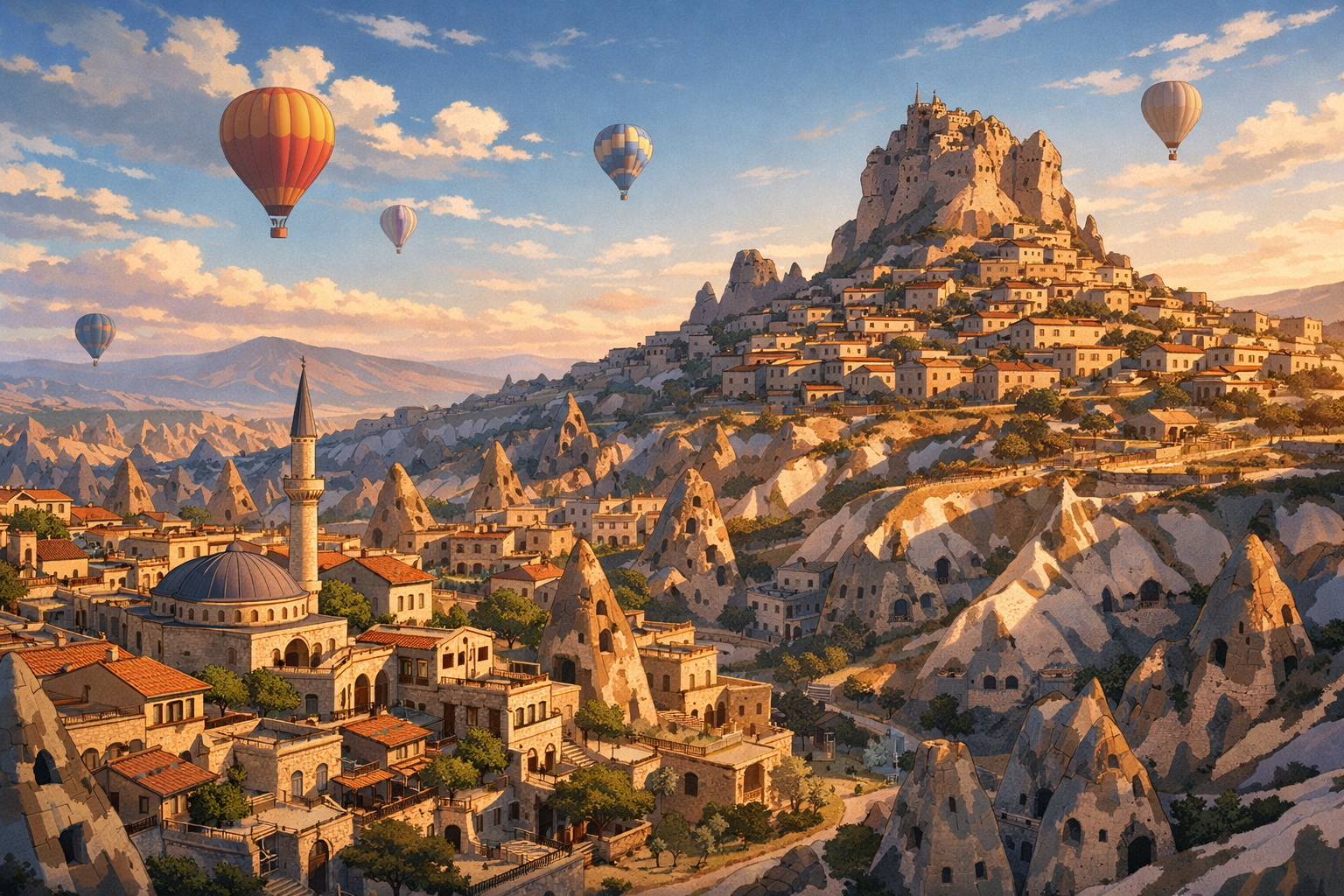 Cappadocia, Göreme and Uçhisar