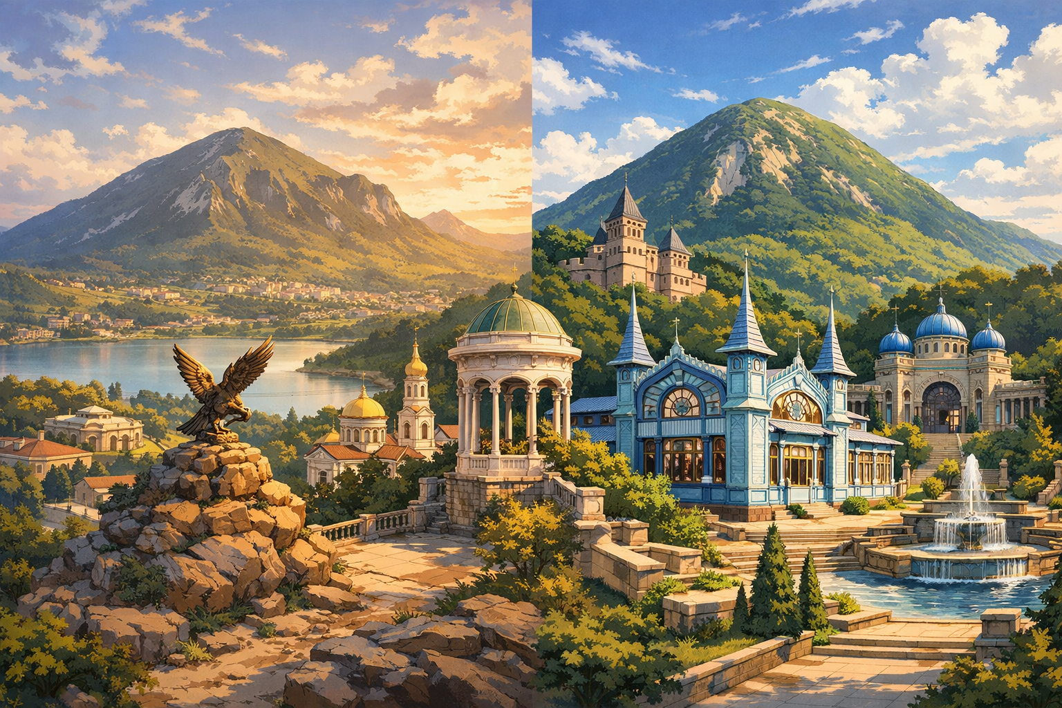 ПЯТИГОРСК + ЖЕЛЕЗНОВОДСК