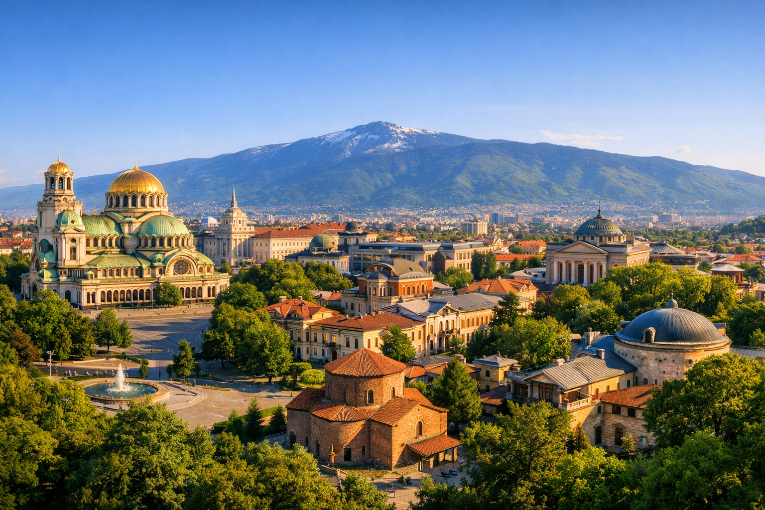 Classic Sofia: cathedrals museums and Vitosha