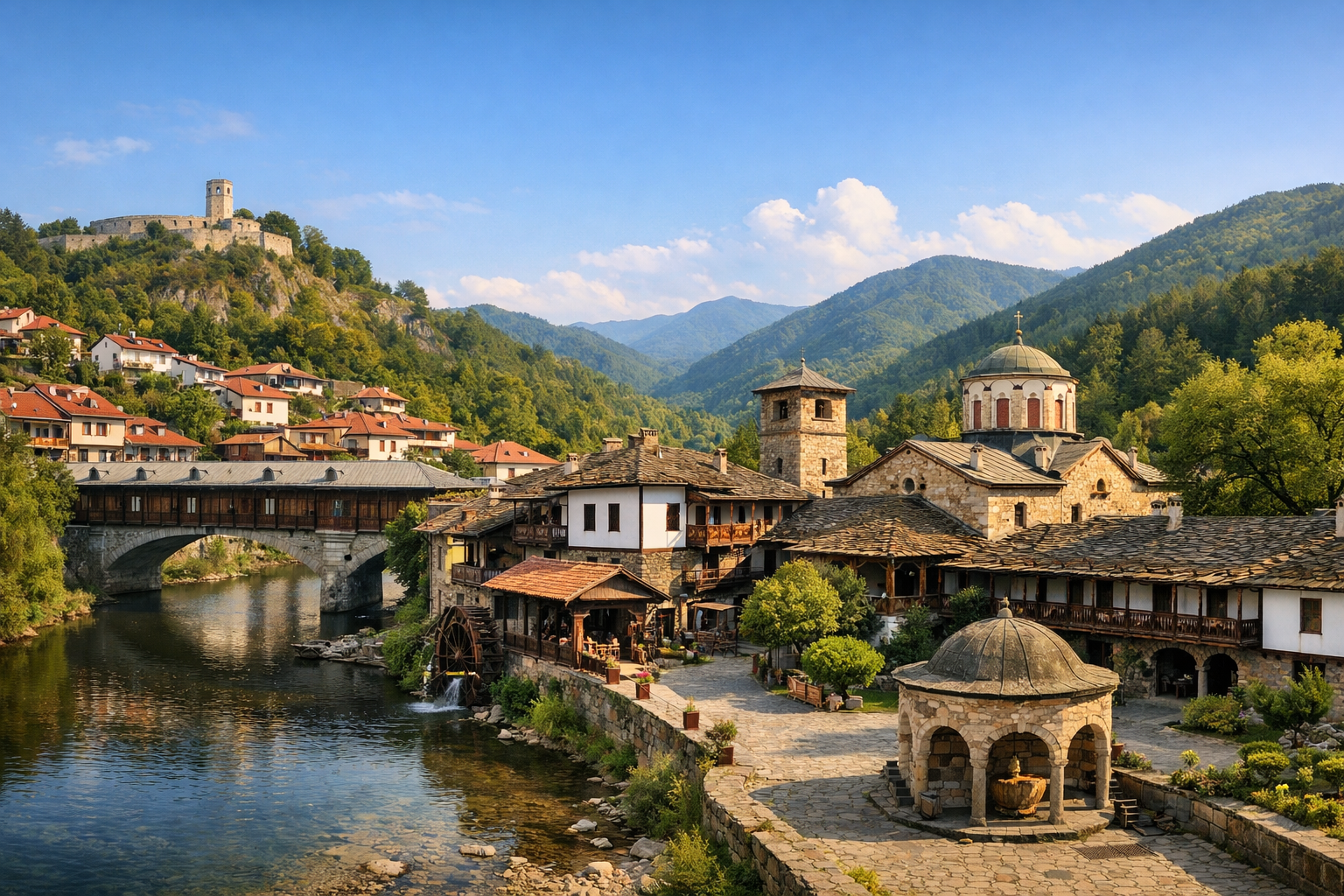 Lovech - Troyan crafts monastery and mountains