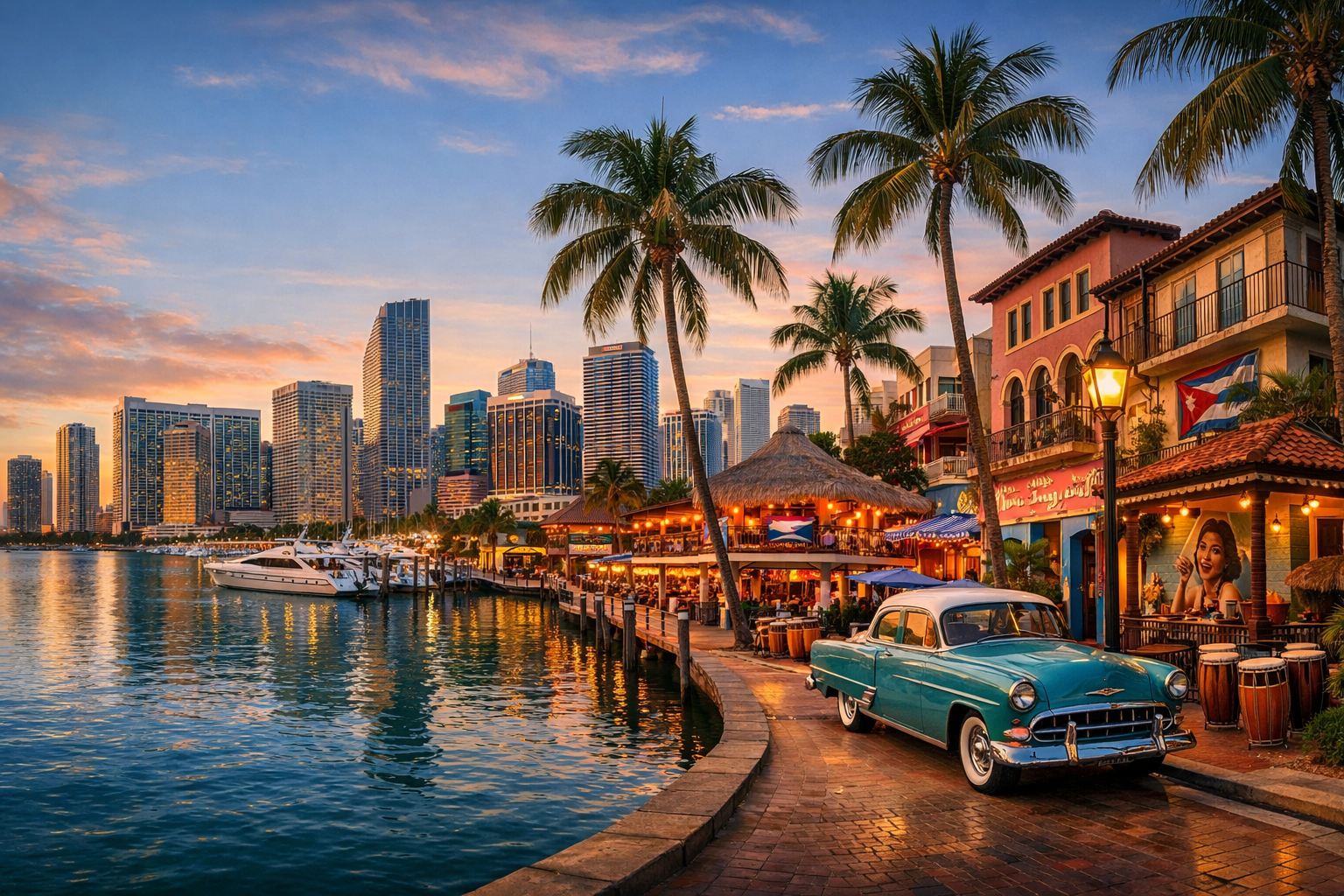 Miami - beaches, yachts, clubs, and Cuban culture