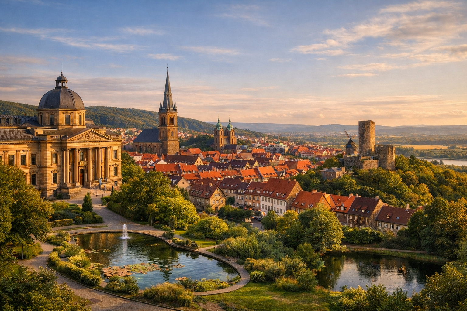 LOWER SAXONY - Göttingen and university Lower Saxony