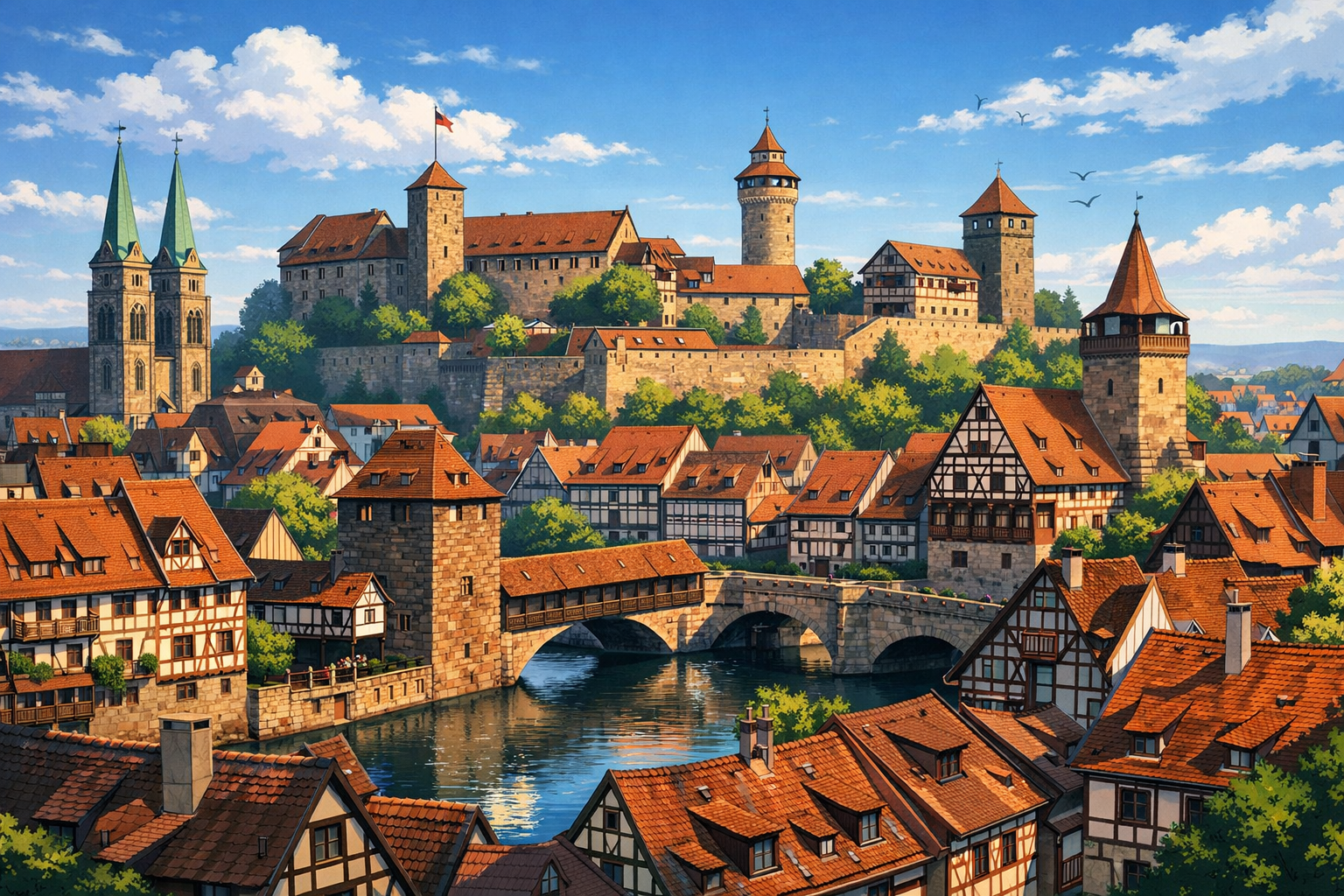NUREMBERG • OLD TOWN AND FORTRESS