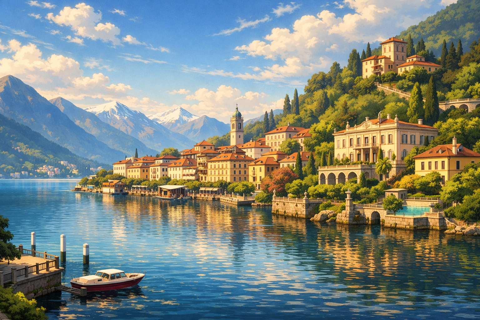 LAKE COMO • BELLAGIO AND VILLAS