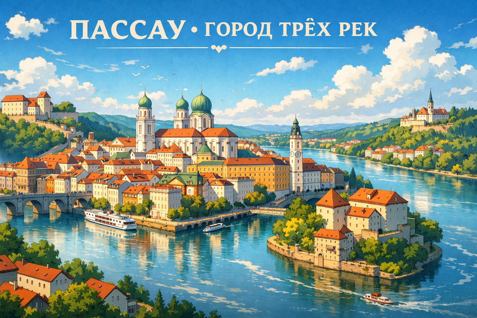 PASSAU • CITY OF THREE RIVERS
