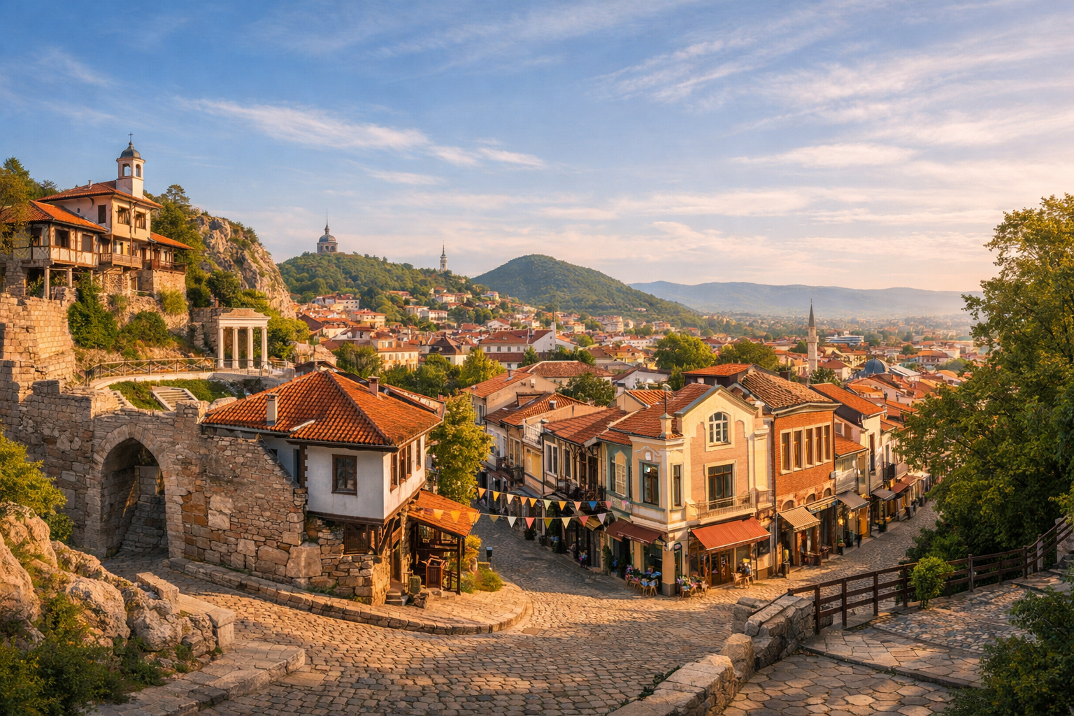 Plovdiv - the Old Town and the creative Kapana district
