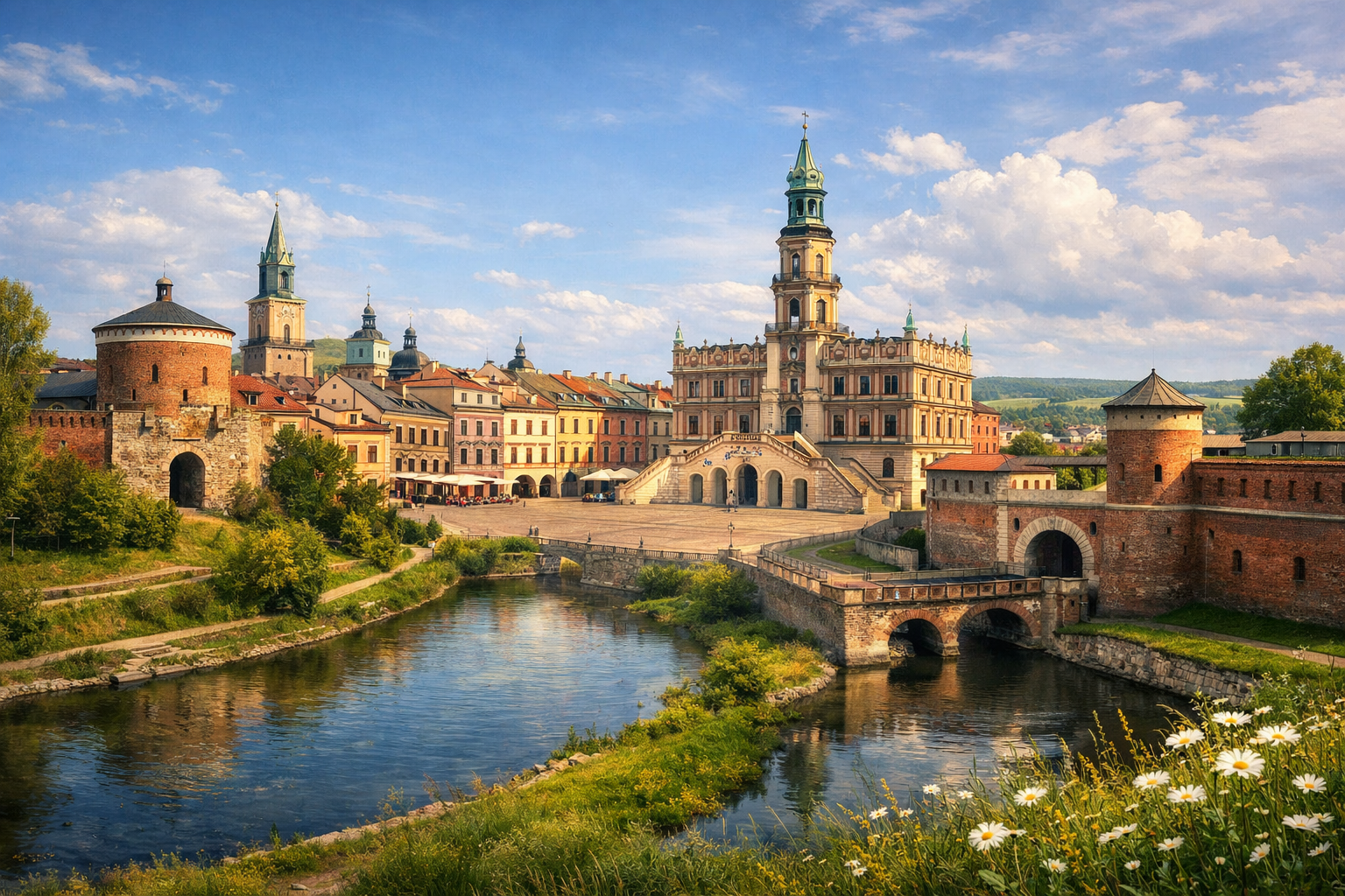 Poland, Lublin and Zamość. An affordable route through the less touristy cities of eastern Poland, with Renaissance squares, fortresses, and traditional cuisine. Season: May - September.