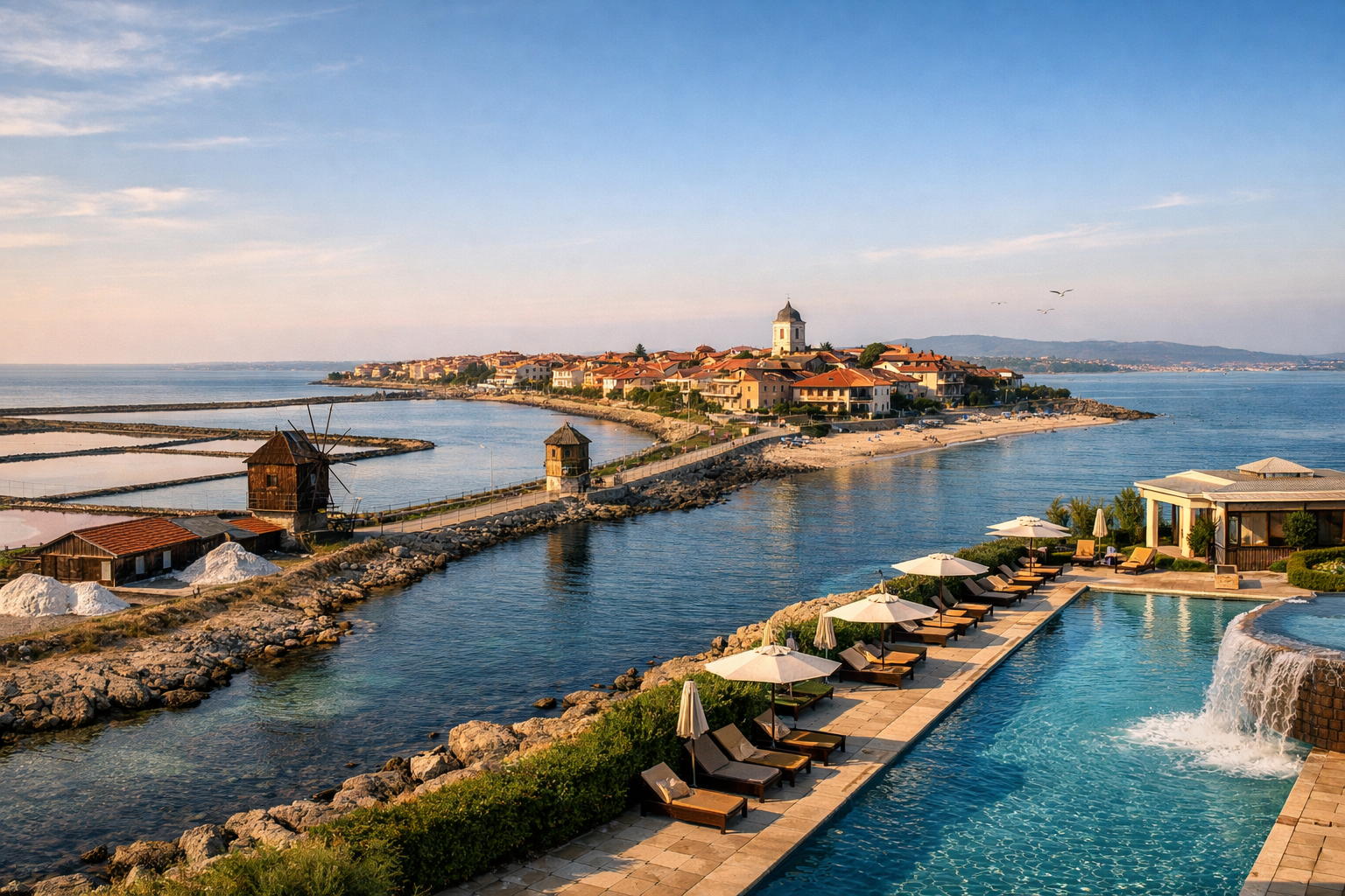 Pomorie - sea, salt and SPA