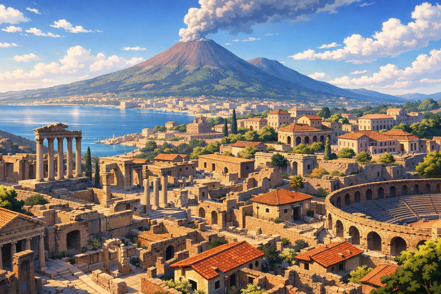 POMPEII AND HERCULANEUM • THE CITIES OF VESUVIUS