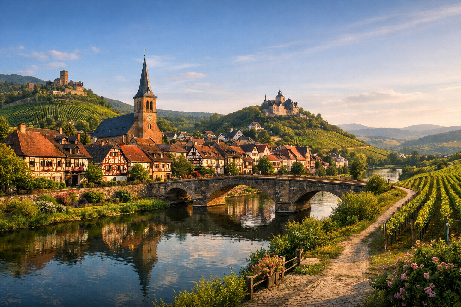 RHEINLAND-PFALZ - Pfalz: Weinstraße und gemütliche Städte