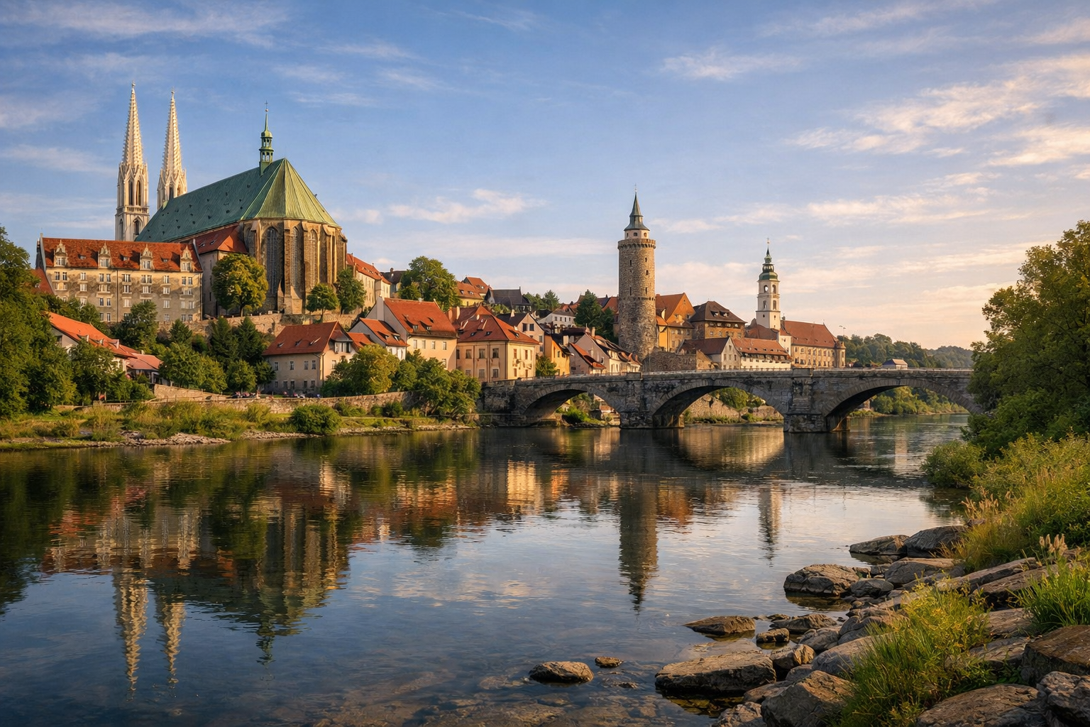 SAXONY - Görlitz: architecture and old town