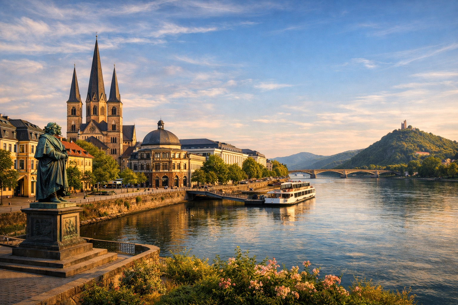 NORTH RHINE-WESTPHALIA - Bonn: Beethoven, museums and the Rhine