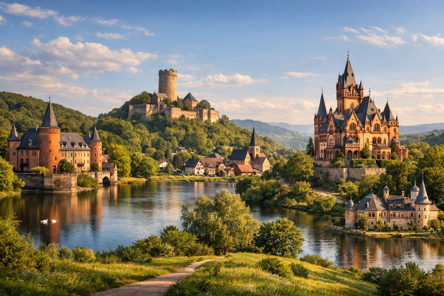 NORTH RHINE-WESTPHALIA - Castles of Westphalia