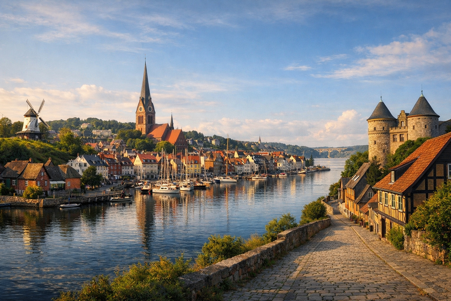 SCHLESWIG-HOLSTEIN - Flensburg and northern Germany