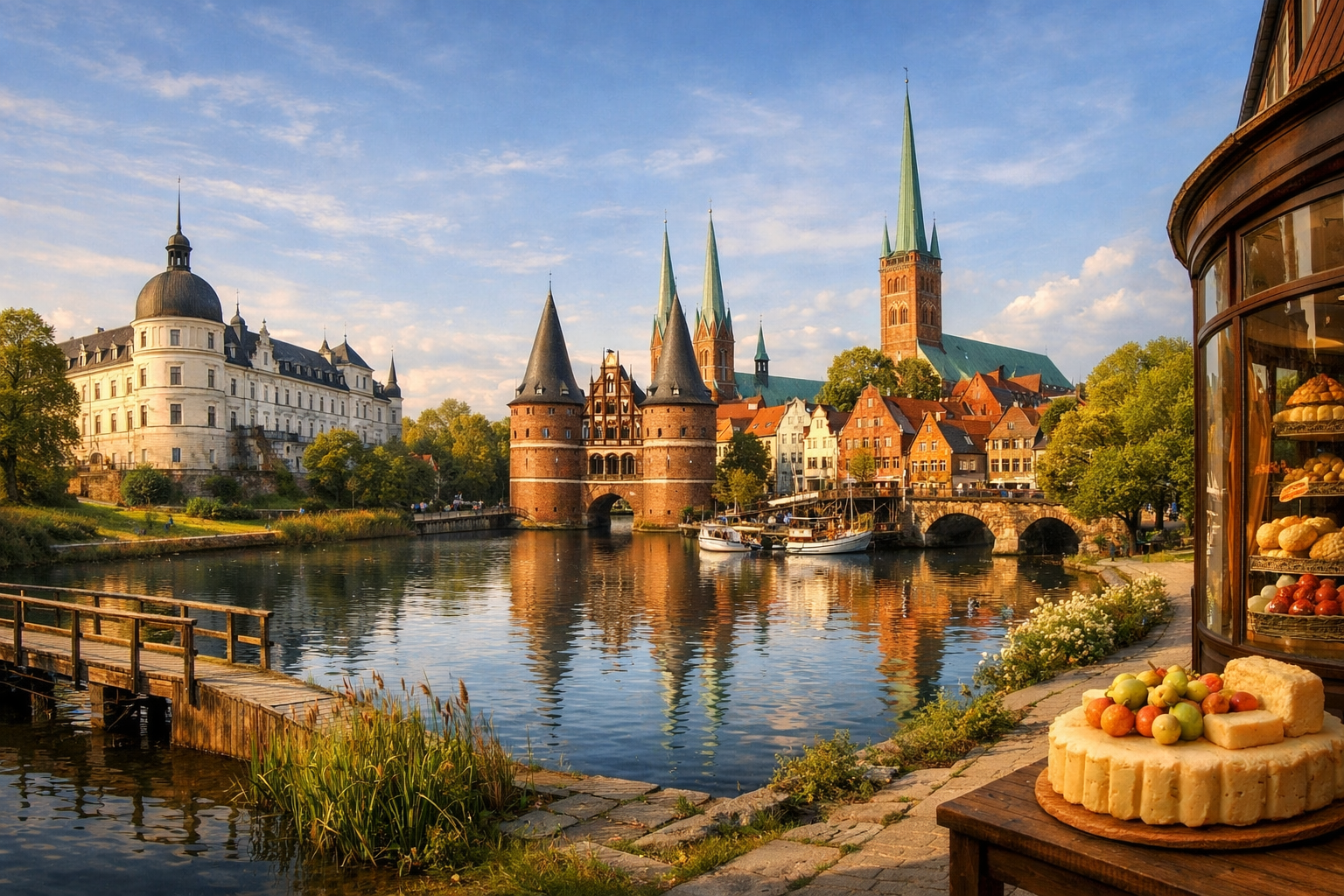 SCHLESWIG-HOLSTEIN - Lübeck: Hanseatic city and marzipan