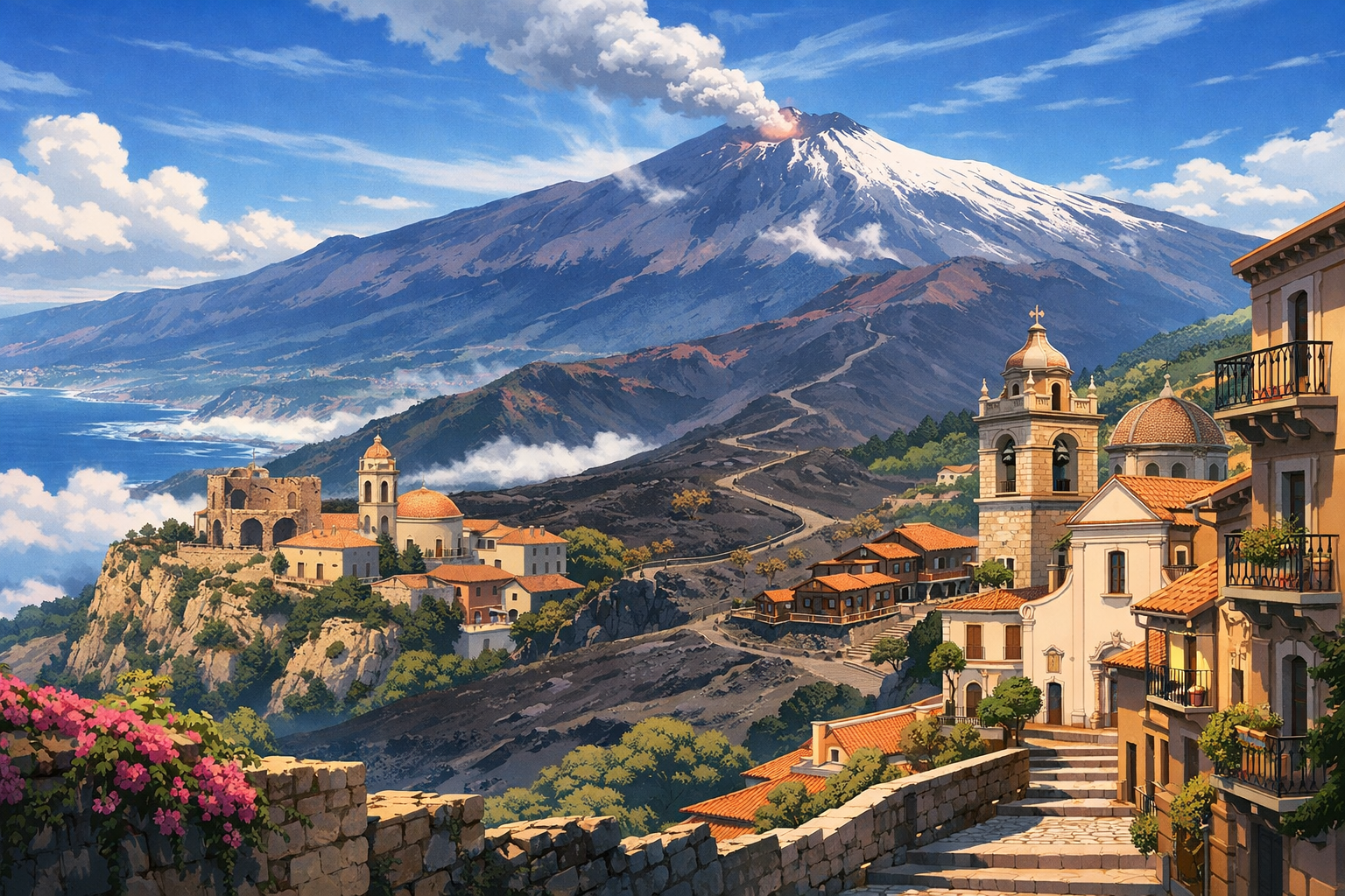 Sicily - Climbing Etna