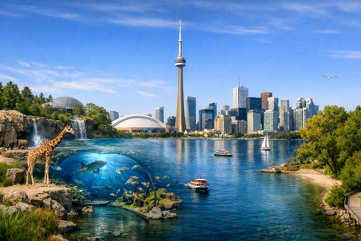 Toronto - Family Toronto - zoo, aquarium, islands