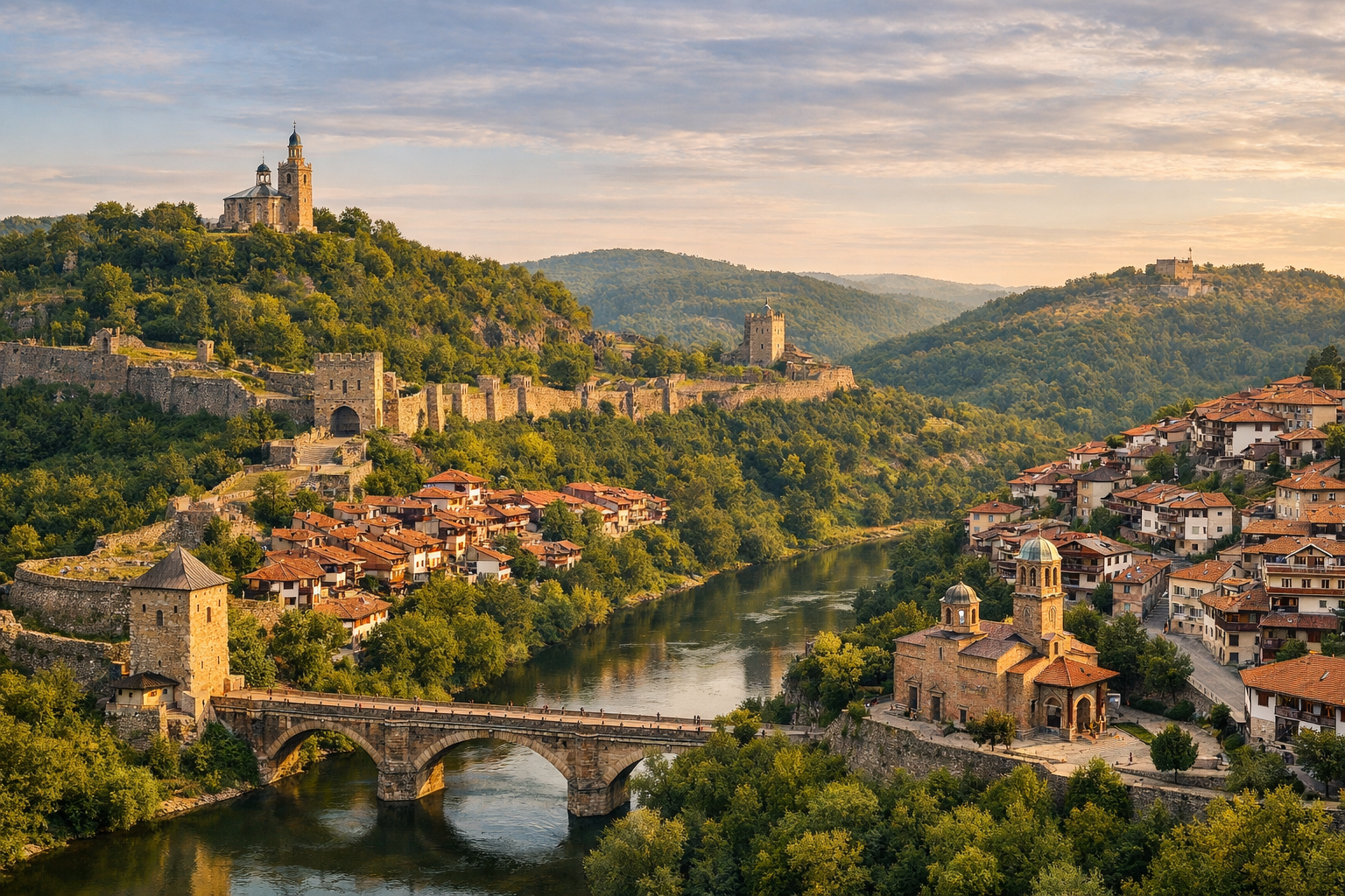 Veliko Tarnovo - the medieval capital of Bulgaria