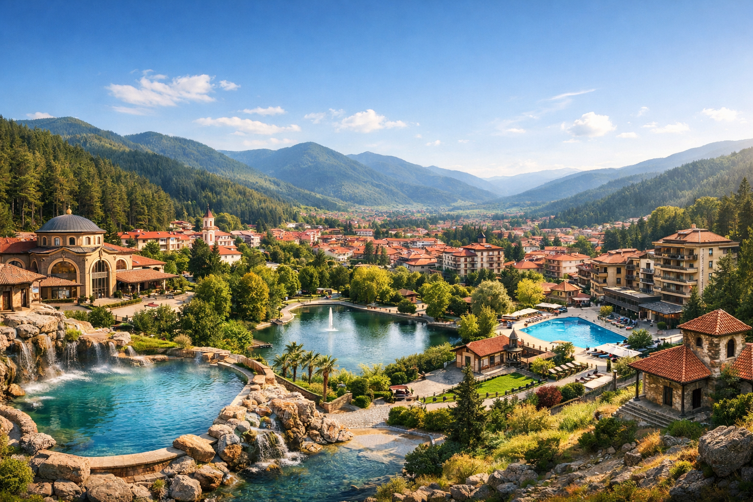 Велинград - SPA-столица Болгарии