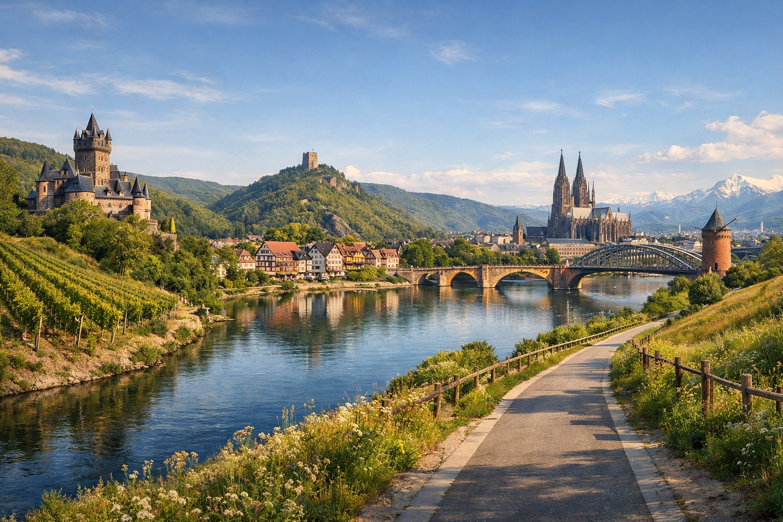 Bicycle tour in Germany